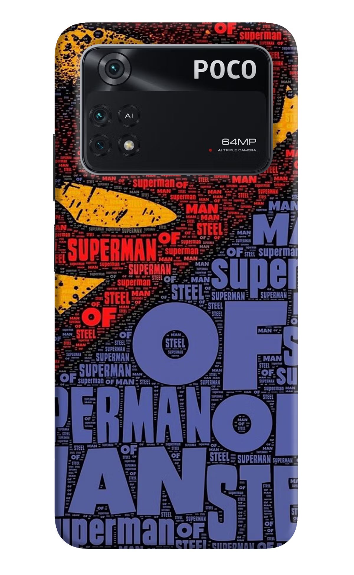 Superman Poco M4 Pro 4G Back Cover
