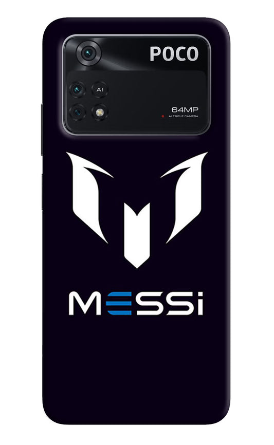 Messi Logo Poco M4 Pro 4G Back Cover