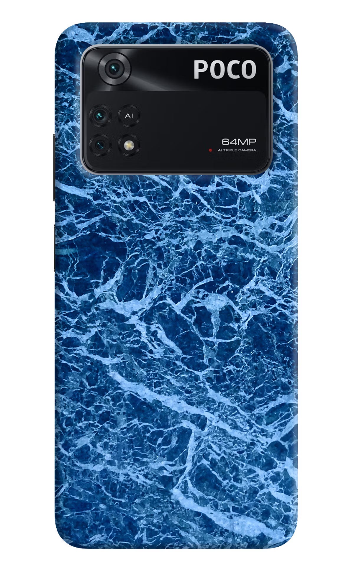 Blue Marble Poco M4 Pro 4G Back Cover