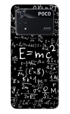 Physics Formula Poco M4 Pro 4G Back Cover