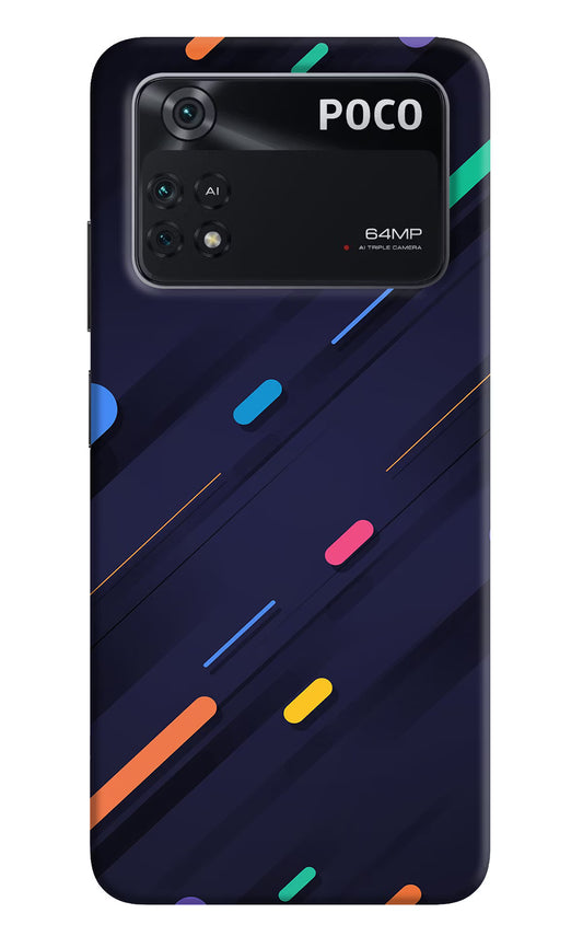 Abstract Design Poco M4 Pro 4G Back Cover