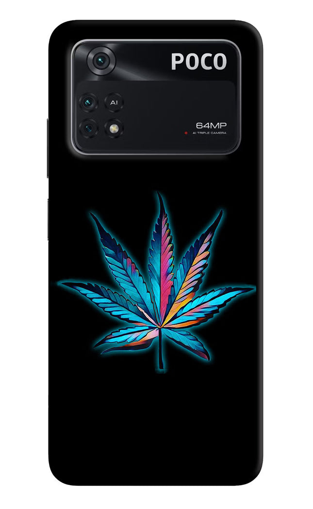 Weed Poco M4 Pro 4G Back Cover