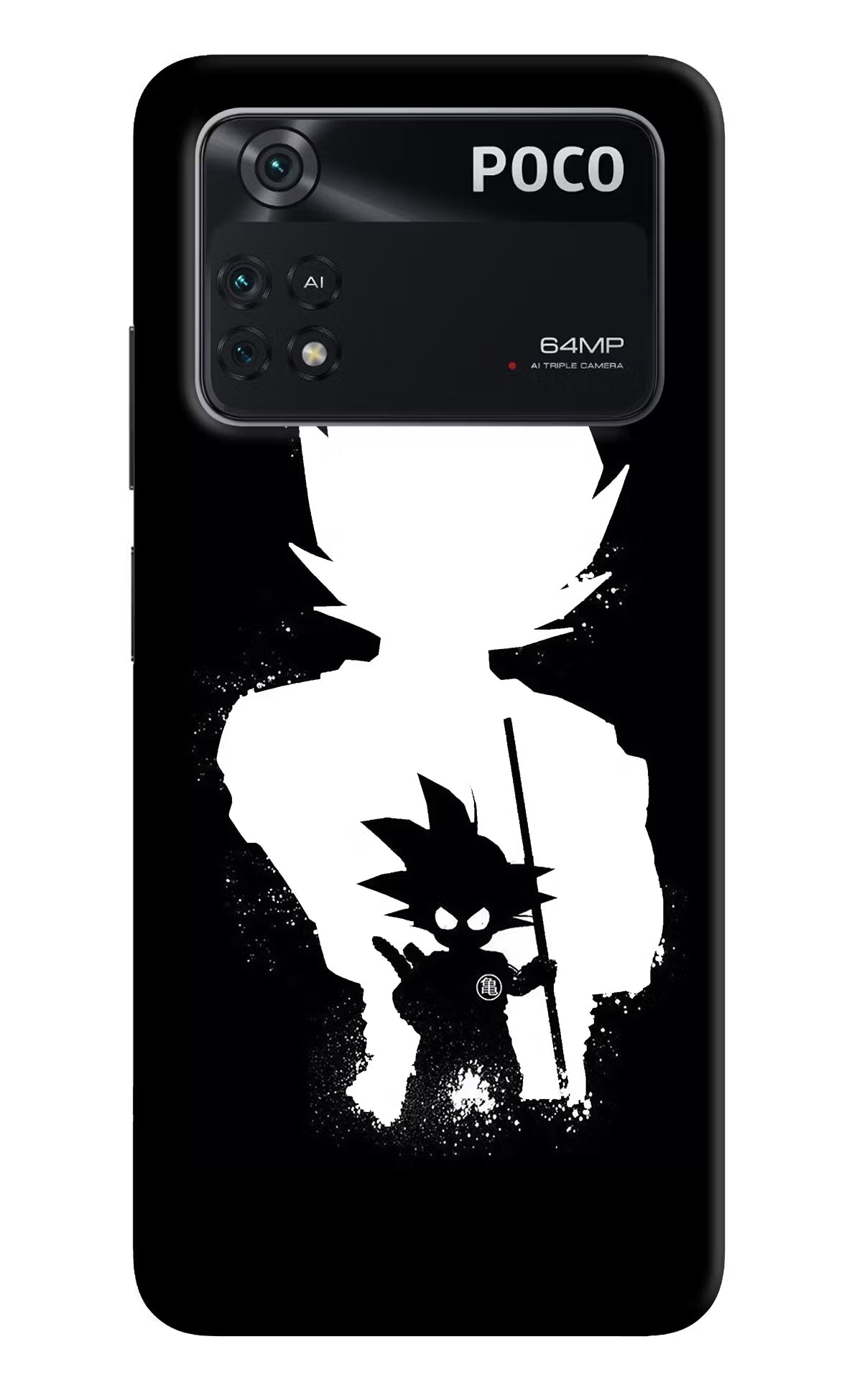 Goku Shadow Poco M4 Pro 4G Back Cover