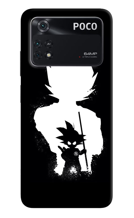 Goku Shadow Poco M4 Pro 4G Back Cover