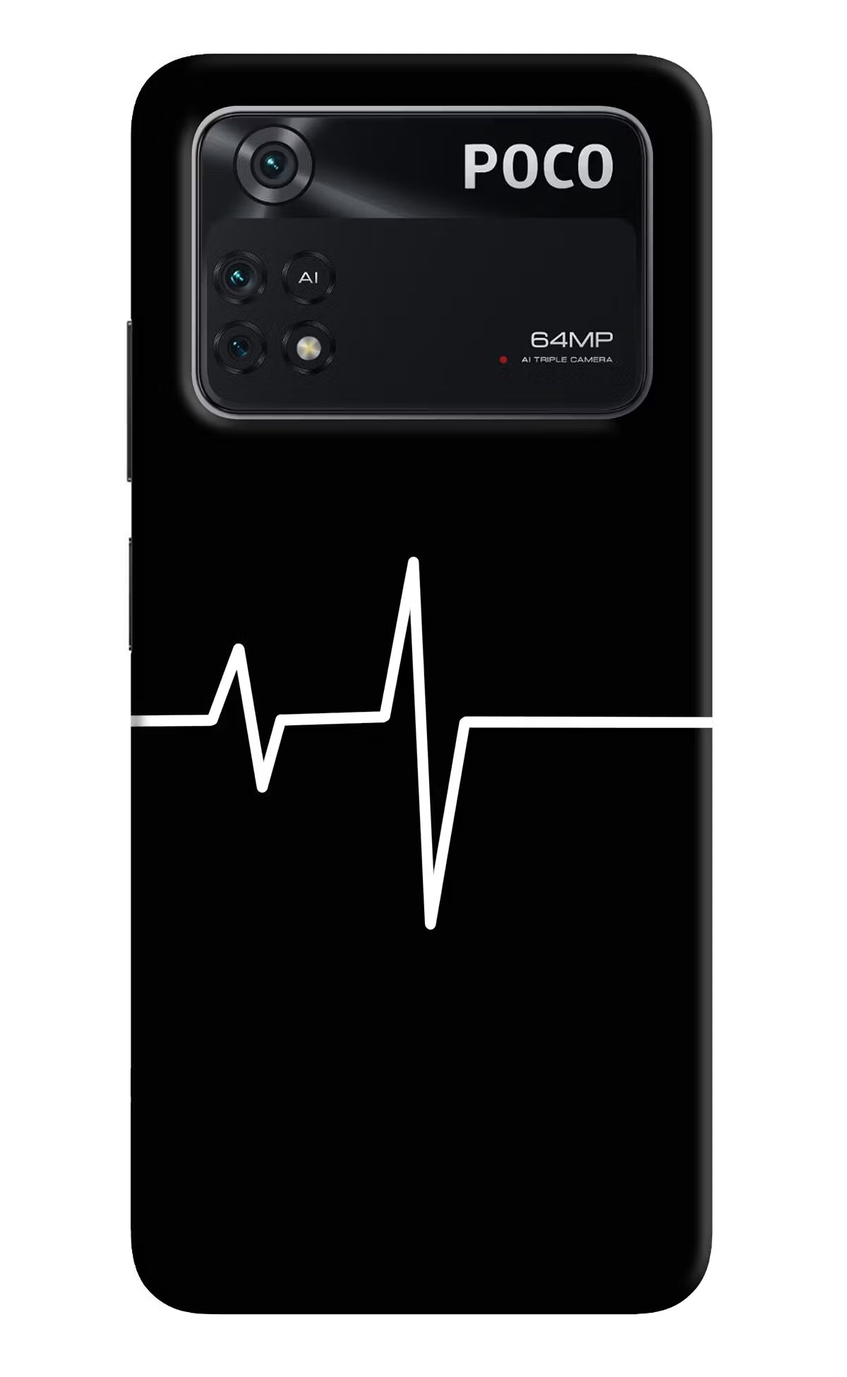 Heart Beats Poco M4 Pro 4G Back Cover