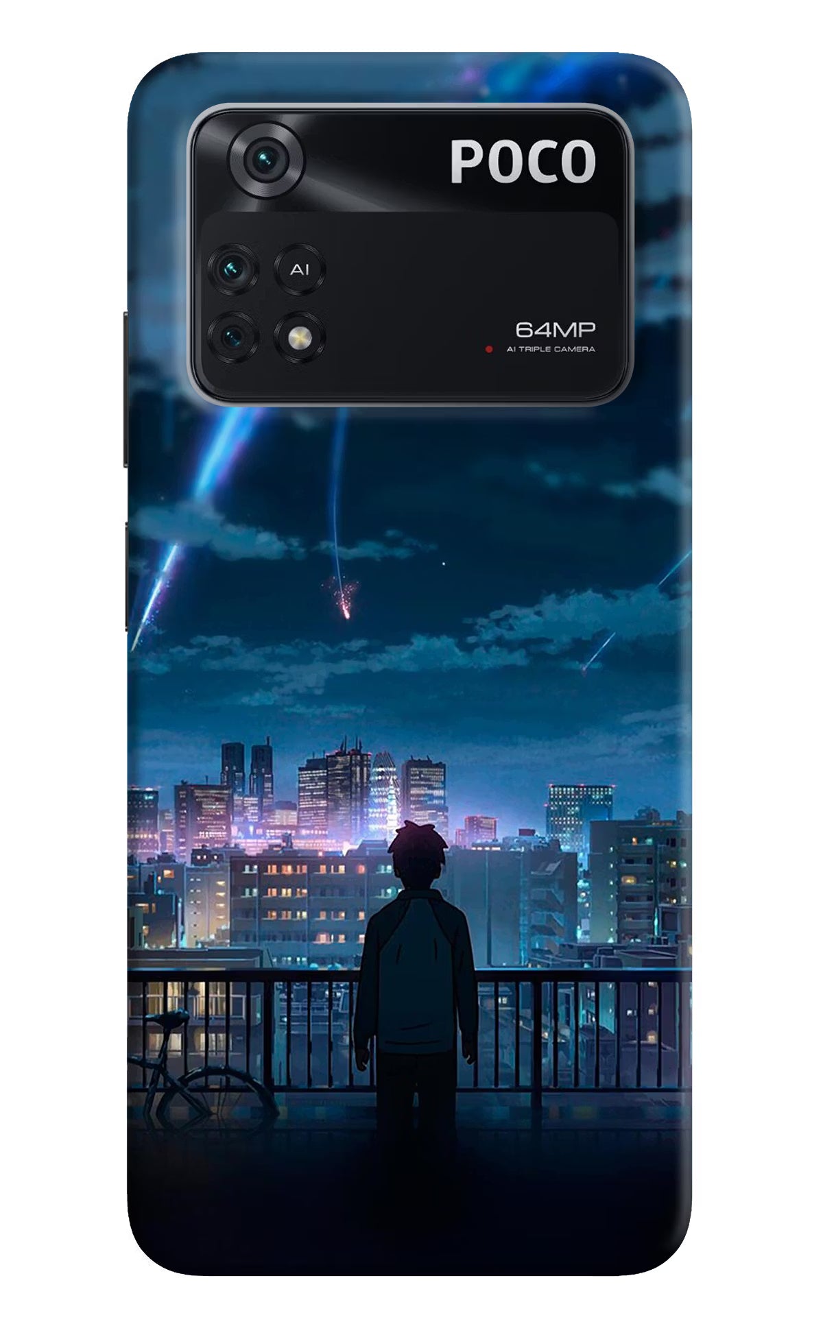 Anime Poco M4 Pro 4G Back Cover