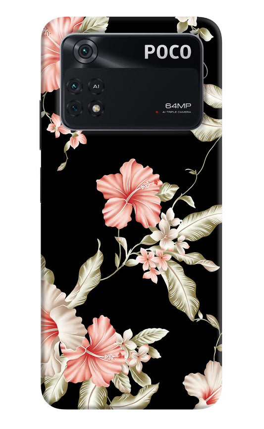 Flowers Poco M4 Pro 4G Back Cover