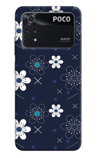 Flowers Poco M4 Pro 4G Back Cover