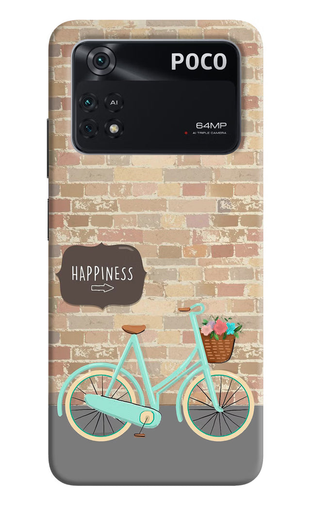 Happiness Artwork Poco M4 Pro 4G Back Cover
