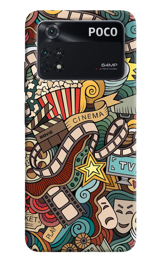 Cinema Abstract Poco M4 Pro 4G Back Cover