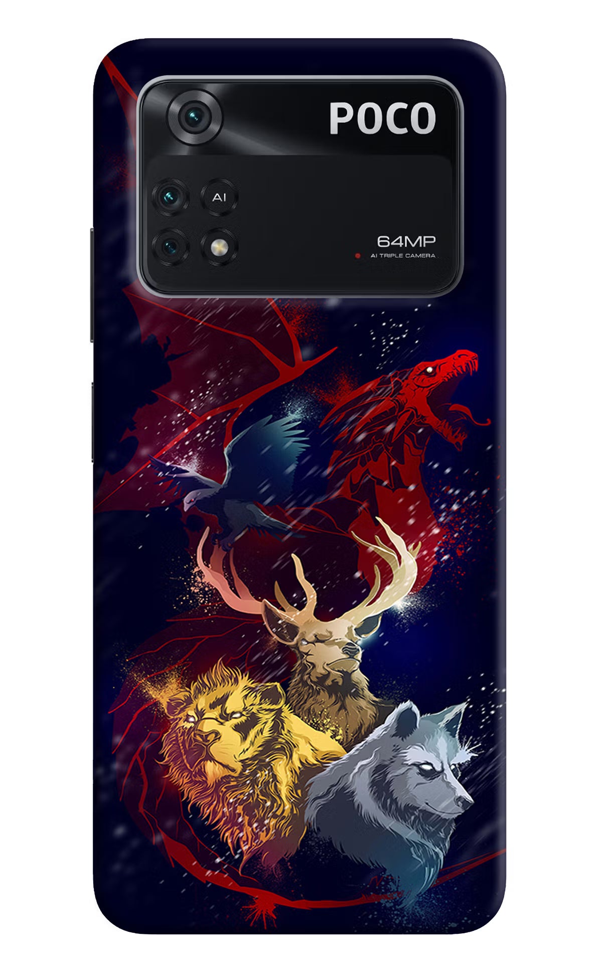 Game Of Thrones Poco M4 Pro 4G Back Cover