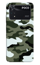 Camouflage Poco M4 Pro 4G Back Cover