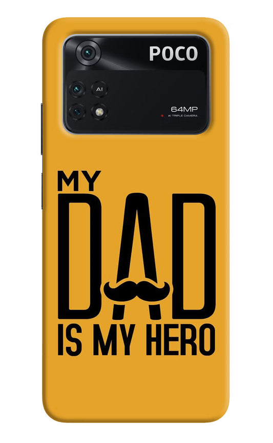 My Dad Is My Hero Poco M4 Pro 4G Back Cover