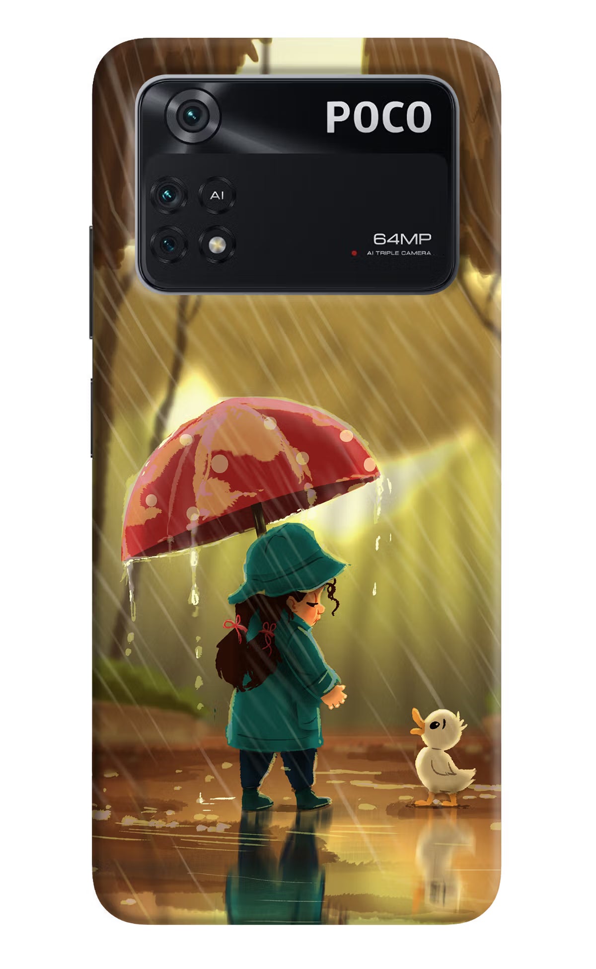 Rainy Day Poco M4 Pro 4G Back Cover