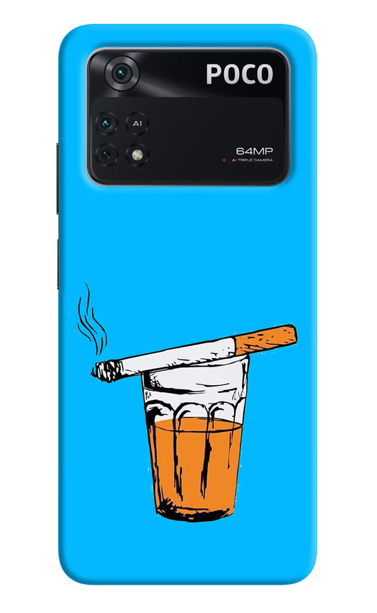 Chai Sutta Poco M4 Pro 4G Back Cover