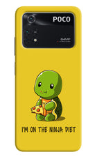 I'm on Ninja Diet Poco M4 Pro 4G Back Cover