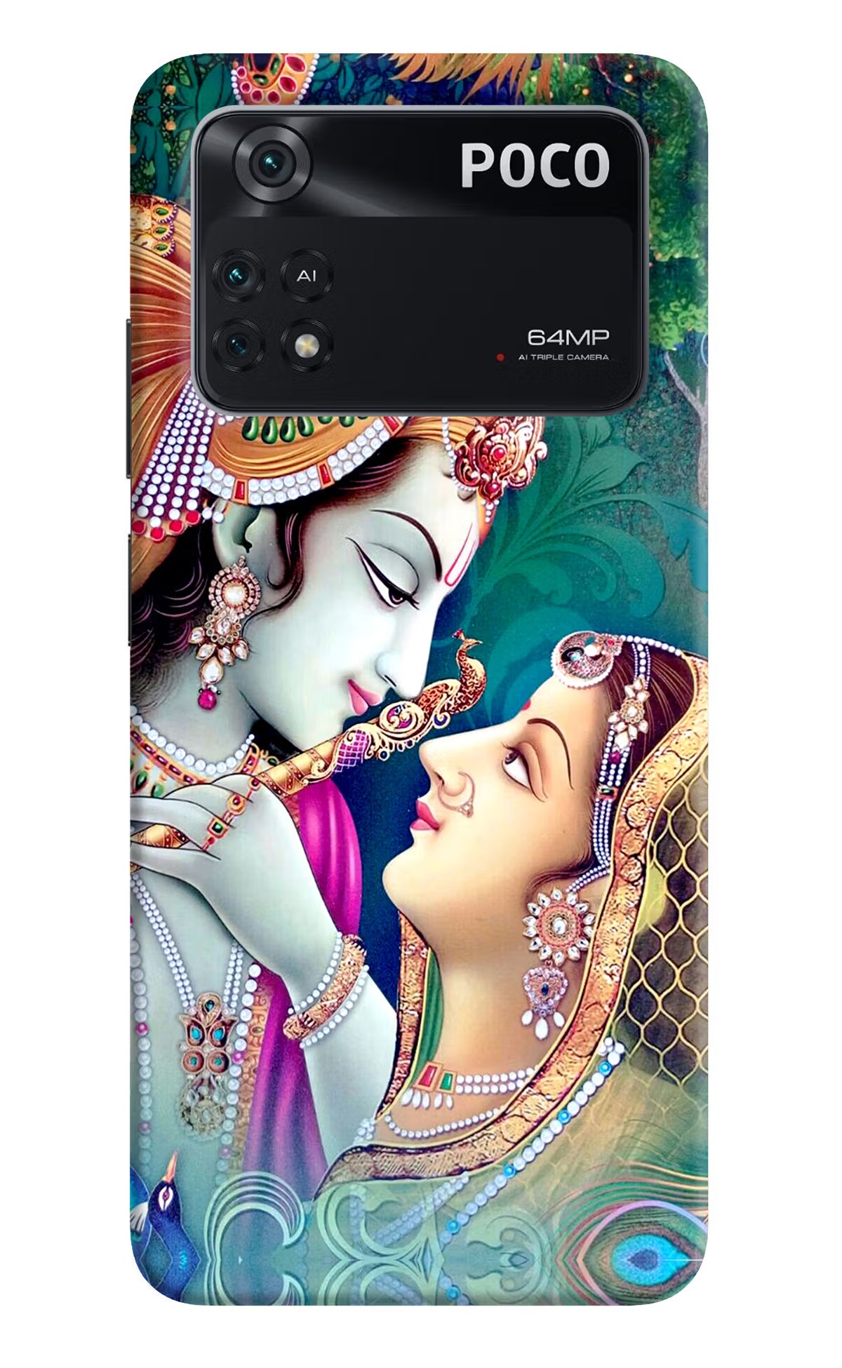 Lord Radha Krishna Poco M4 Pro 4G Back Cover