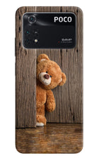 Teddy Wooden Poco M4 Pro 4G Back Cover