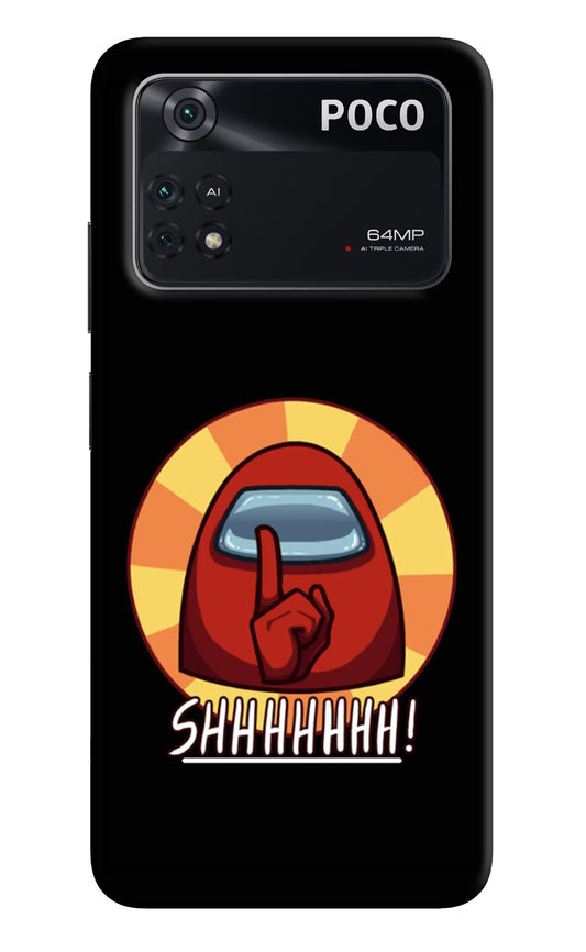 Among Us Shhh! Poco M4 Pro 4G Back Cover