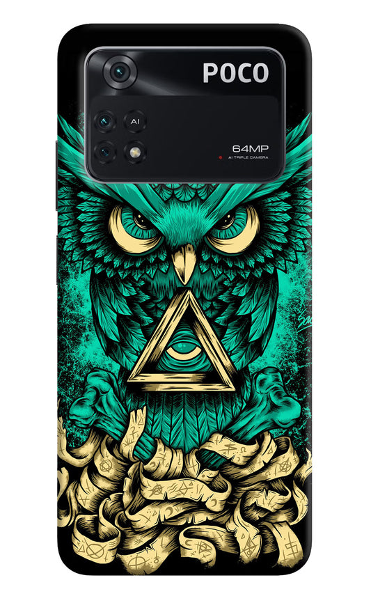 Green Owl Poco M4 Pro 4G Back Cover