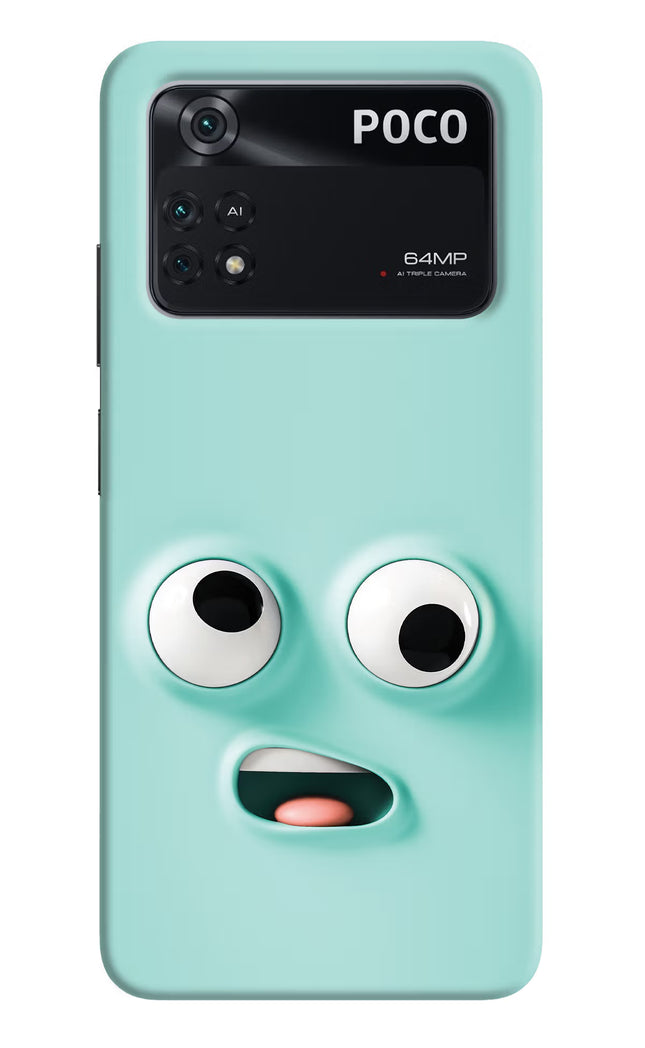 Funny Cartoon Poco M4 Pro 4G Back Cover