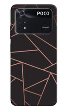 Geometric Pattern Poco M4 Pro 4G Back Cover