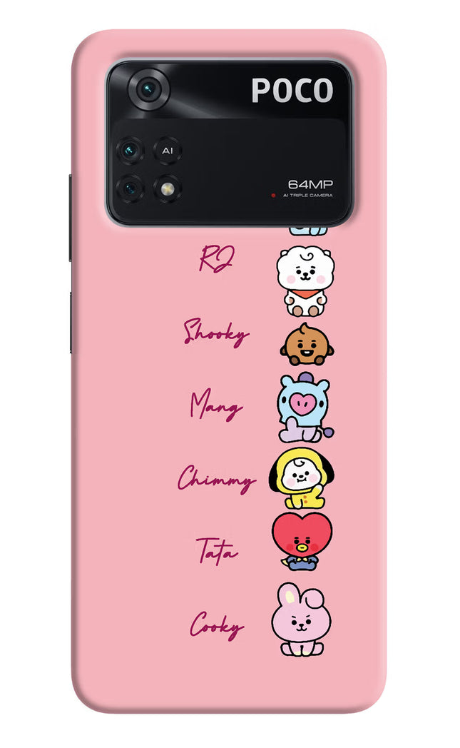 BTS names Poco M4 Pro 4G Back Cover