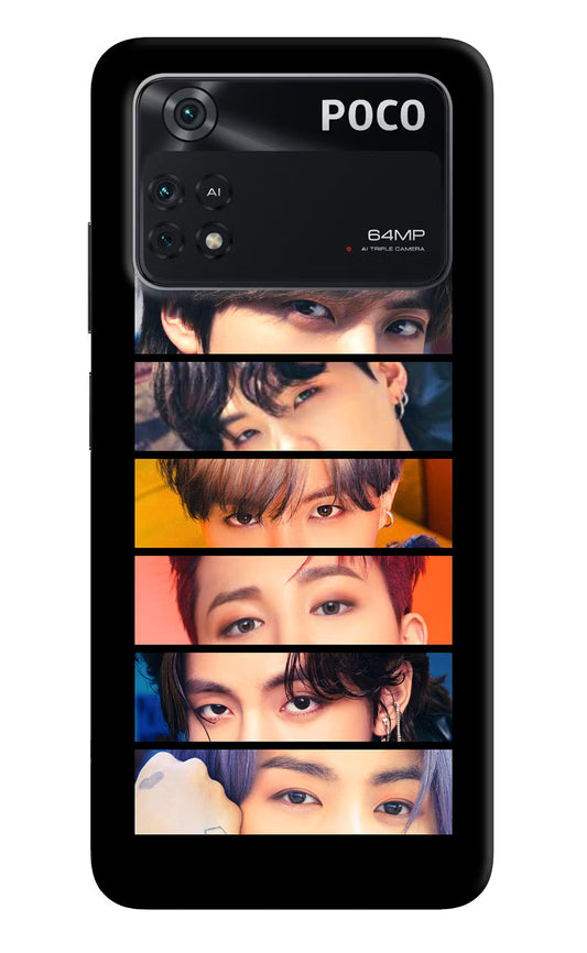 BTS Eyes Poco M4 Pro 4G Back Cover