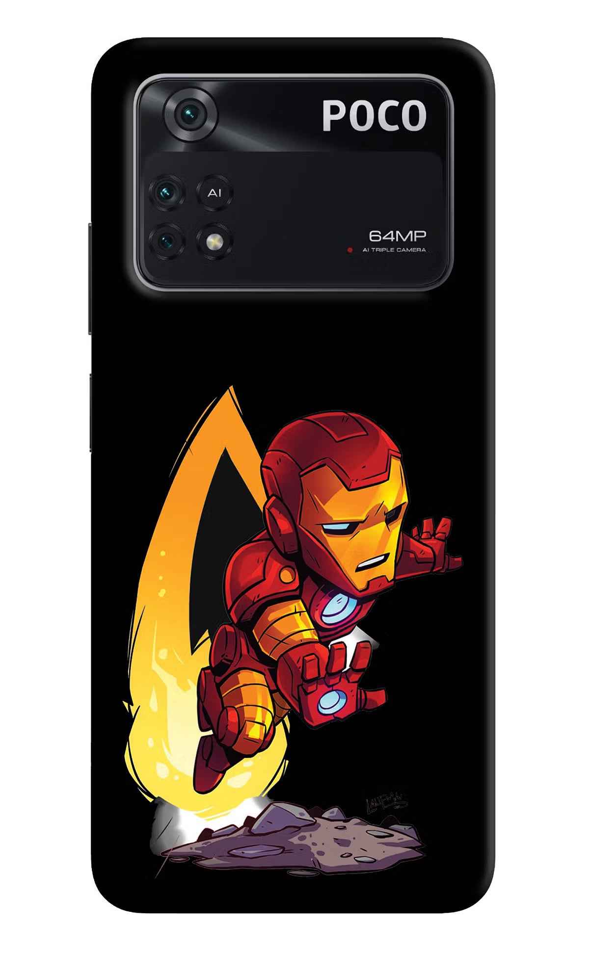 IronMan Poco M4 Pro 4G Back Cover