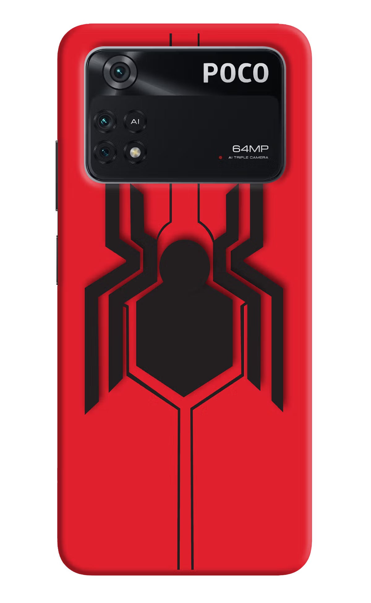 Spider Poco M4 Pro 4G Back Cover