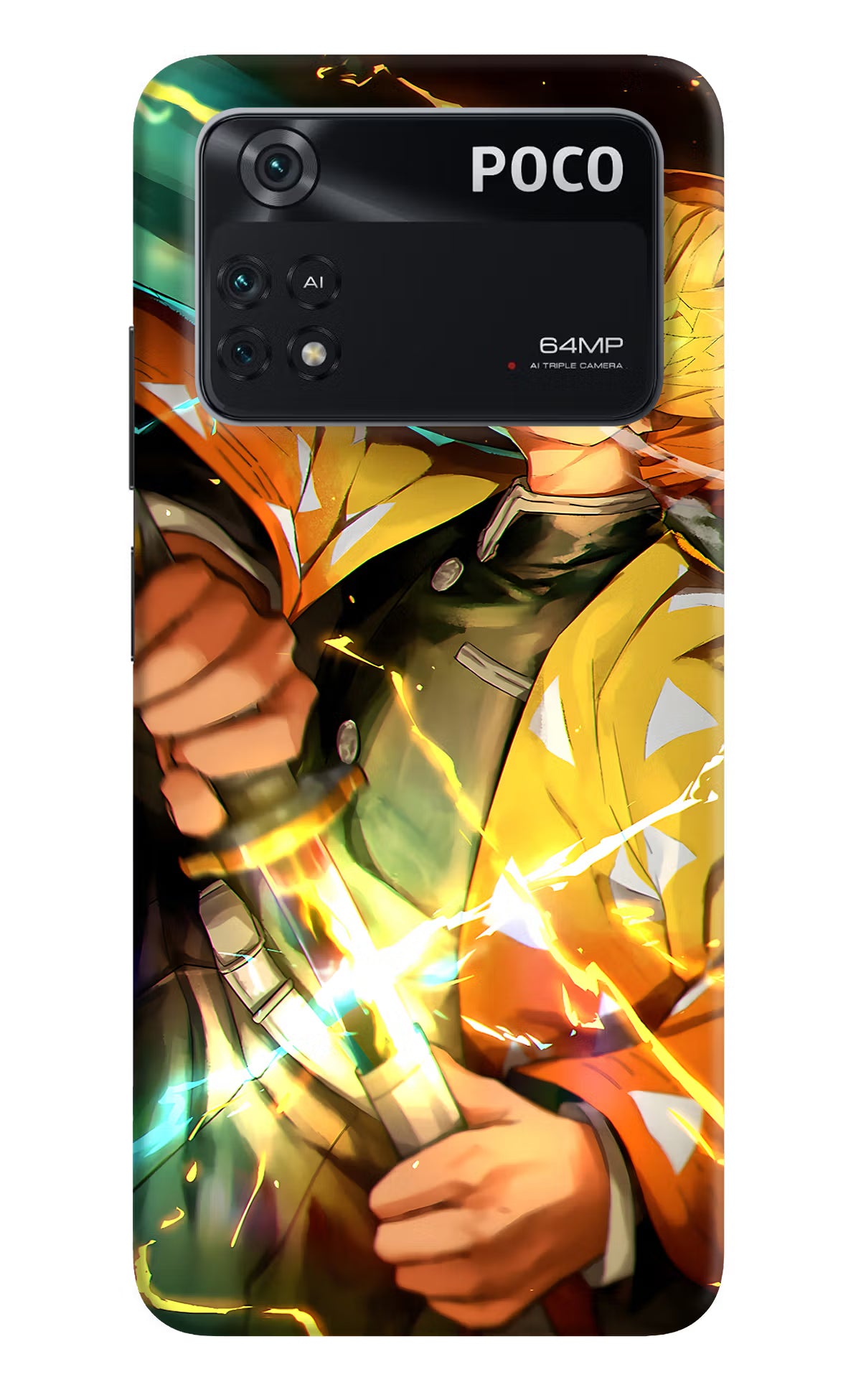 Demon Slayer Poco M4 Pro 4G Back Cover