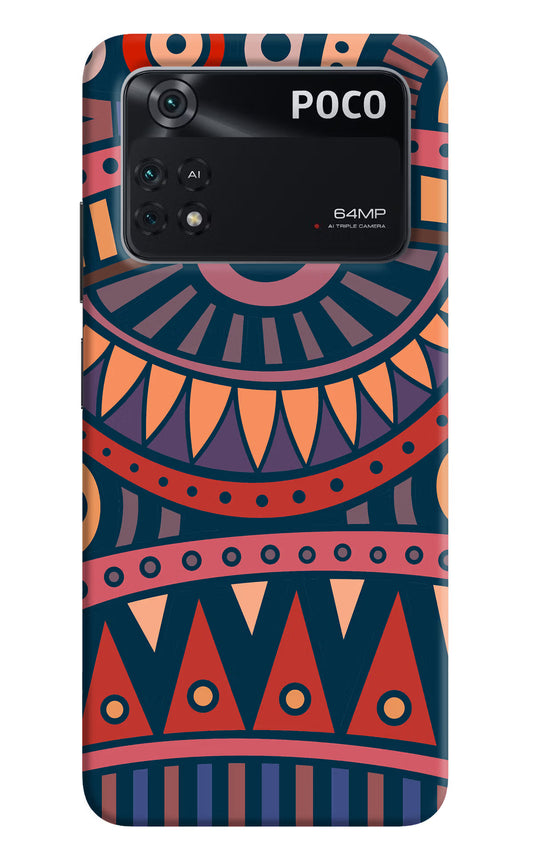 African Culture Design Poco M4 Pro 4G Back Cover