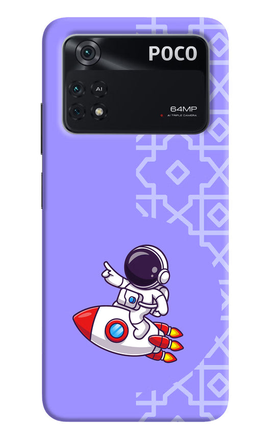 Cute Astronaut Poco M4 Pro 4G Back Cover