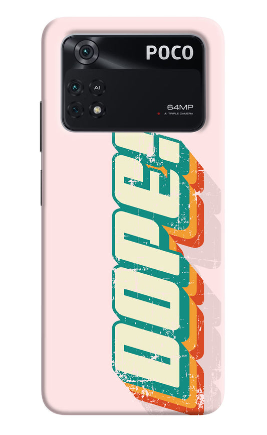 Dope Poco M4 Pro 4G Back Cover