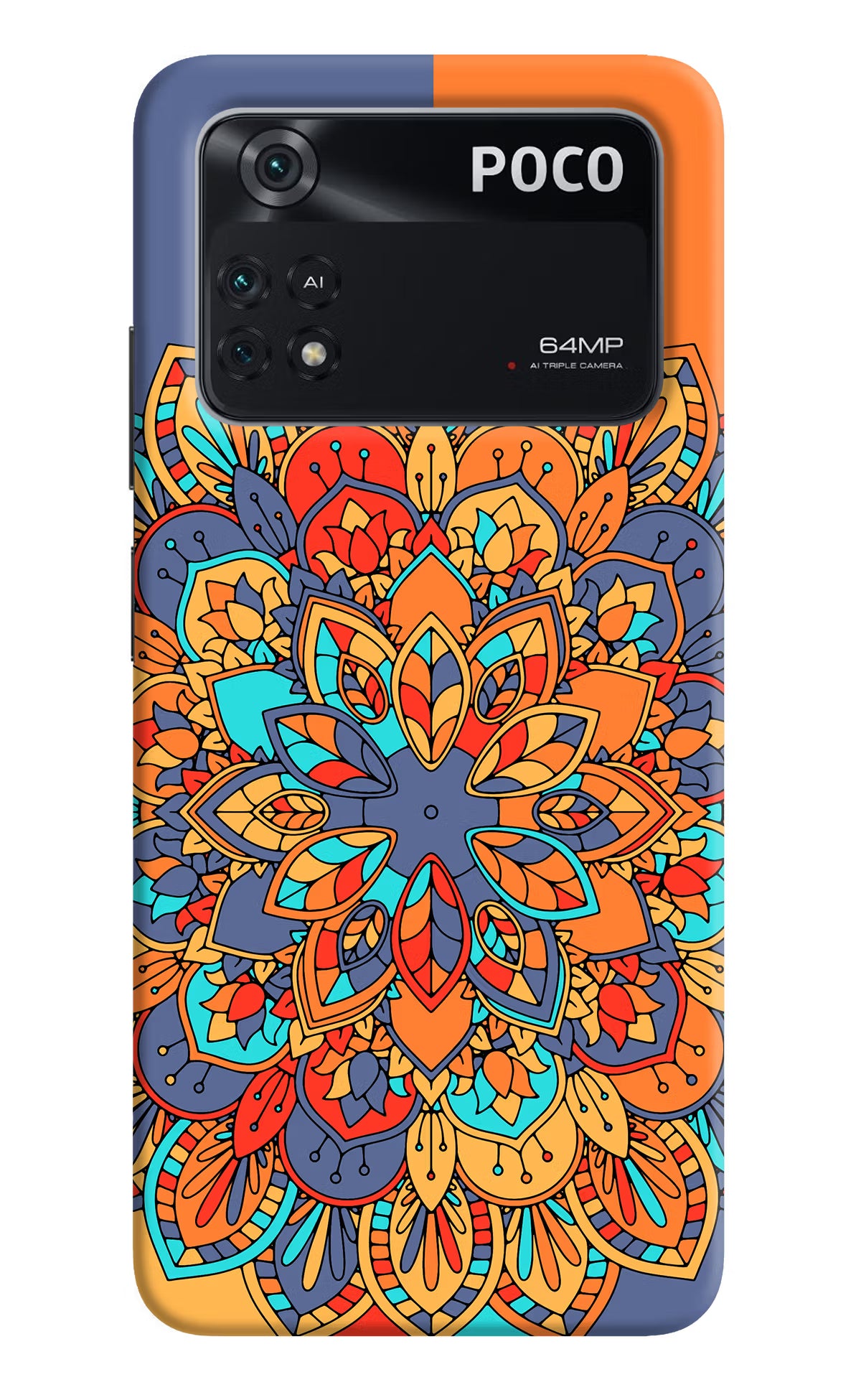 Color Mandala Poco M4 Pro 4G Back Cover