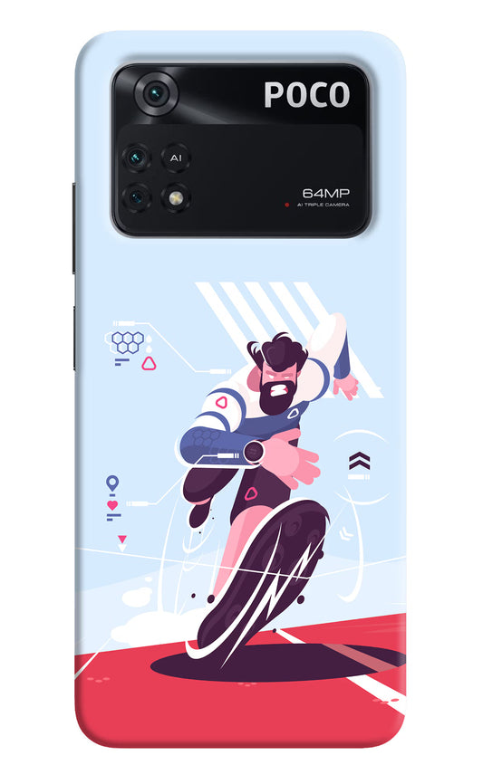 Run Pro Poco M4 Pro 4G Back Cover
