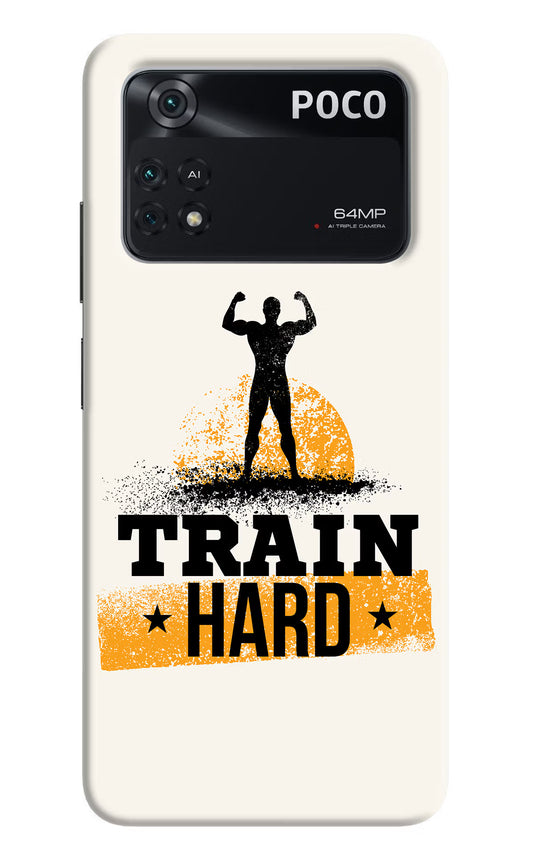Train Hard Poco M4 Pro 4G Back Cover