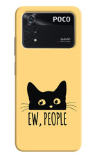 Ew People Catitude Poco M4 Pro 4G Back Cover