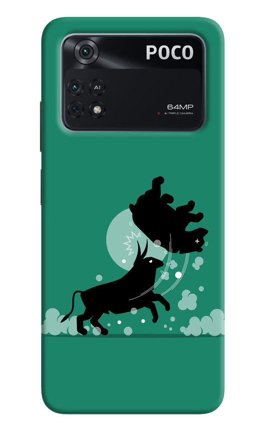 Bull Conqueror Poco M4 Pro 4G Back Cover