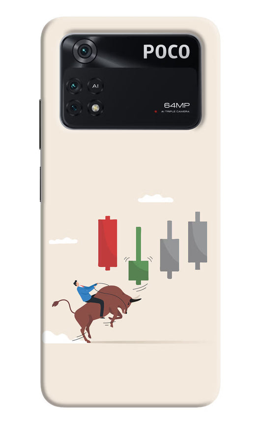 Bull Trading Momentum Poco M4 Pro 4G Back Cover
