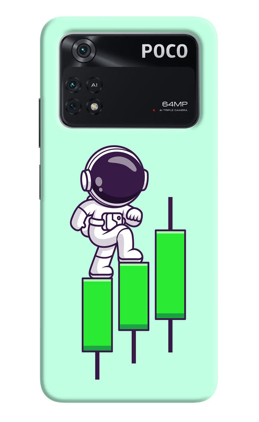 Astronaut Trader Poco M4 Pro 4G Back Cover