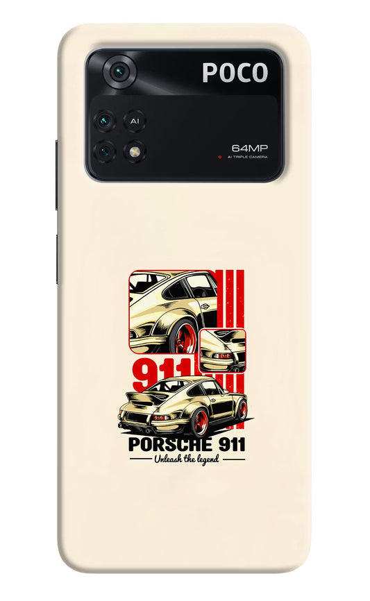 Classic Porsche 911 Poco M4 Pro 4G Back Cover