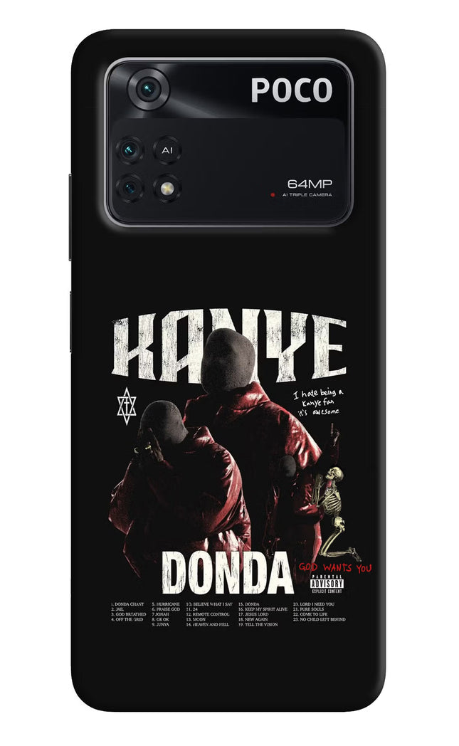 Donda Kanye West Poco M4 Pro 4G Back Cover