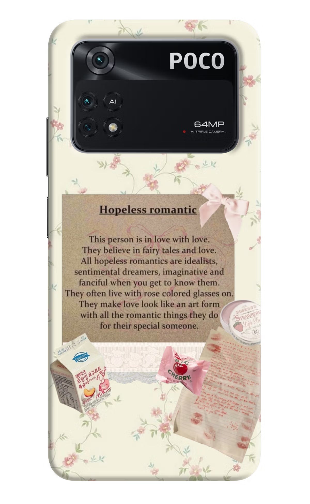 Hopeless Romantic Poco M4 Pro 4G Back Cover