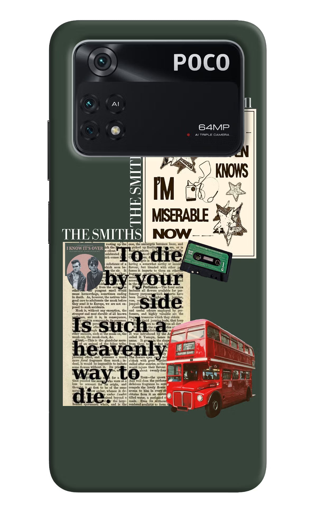 The Smiths Poco M4 Pro 4G Back Cover