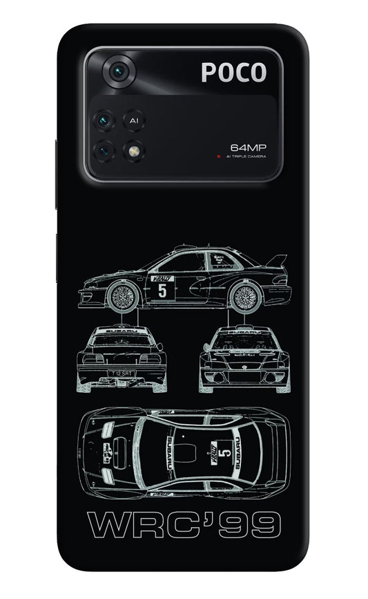 WRC'99 Poco M4 Pro 4G Back Cover