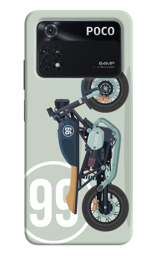 Classic Cafe Racer 99 Poco M4 Pro 4G Back Cover