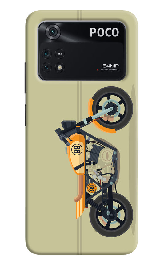 Vertical Speedster Poco M4 Pro 4G Back Cover