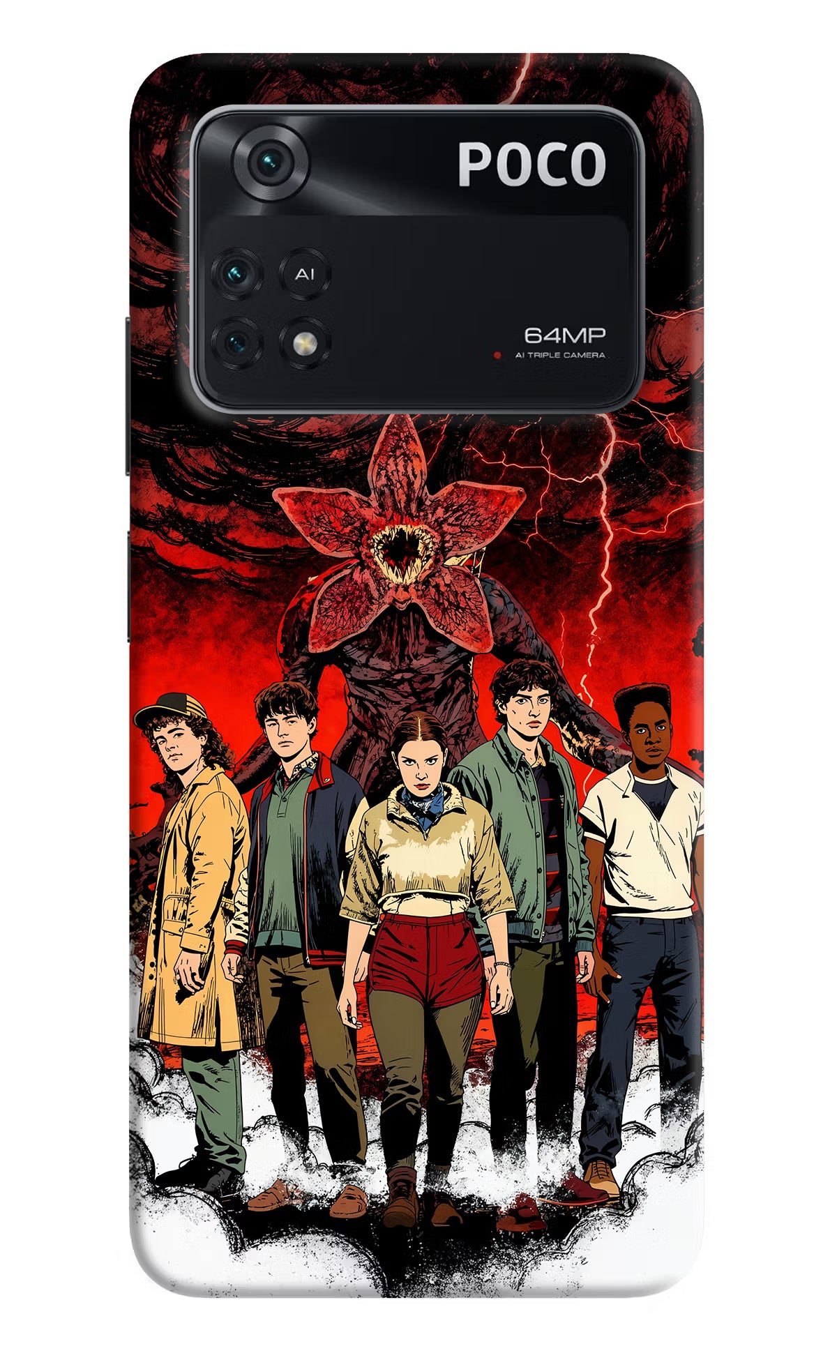 Ordinary Things Characters Poco M4 Pro 4G Hard Case Back Cover by Casekaro
