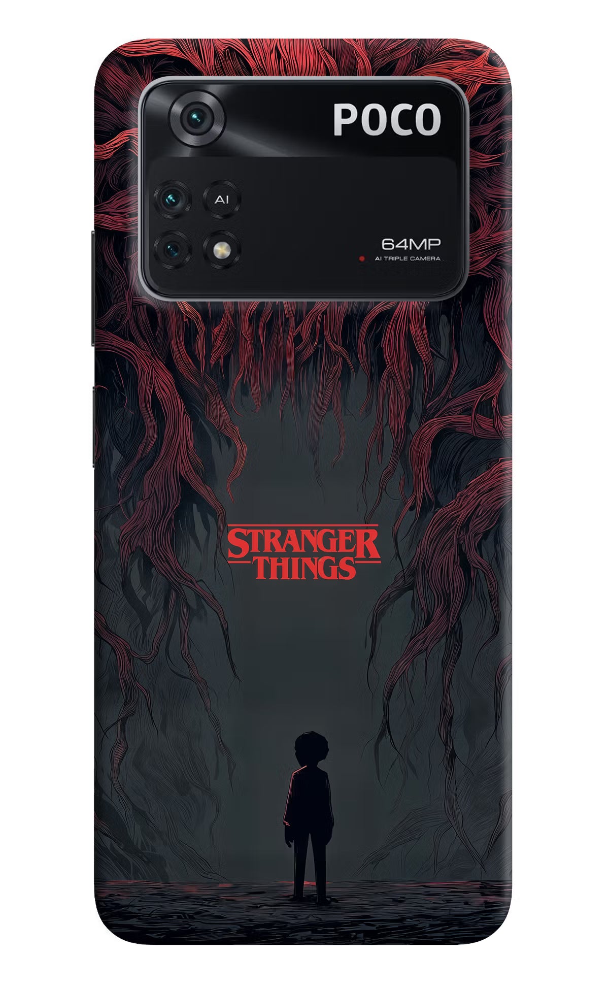 Ordinary Things Dark Side Poco M4 Pro 4G Hard Case Back Cover by Casekaro
